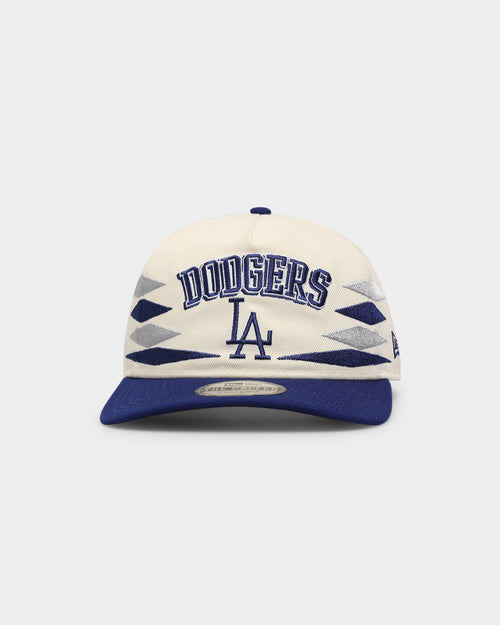 New Era Los Angeles Dodgers "Off-White Diamond" Old Golfer Snapback Blue/White