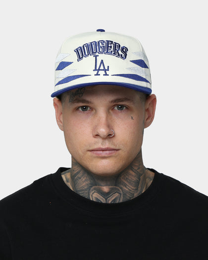 New Era Los Angeles Dodgers "Off-White Diamond" Old Golfer Snapback Blue/White