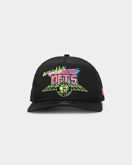 New Era Brooklyn Nets 'Retro Arcade' Prolight Old Golfer Snapback Black