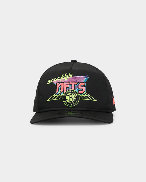 New Era Brooklyn Nets 'Retro Arcade' Prolight Old Golfer Snapback Black