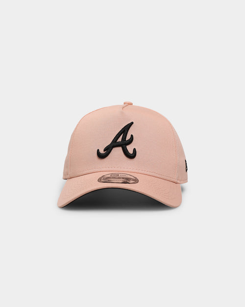 New Era Atlanta Braves "Peach" 9FORTY A-Frame Snapback Peach/Black