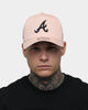 New Era Atlanta Braves "Peach" 9FORTY A-Frame Snapback Peach/Black