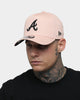 New Era Atlanta Braves "Peach" 9FORTY A-Frame Snapback Peach/Black