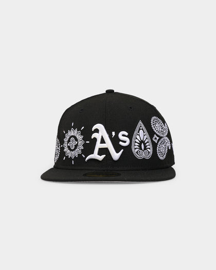New Era Oakland Athletics Paisley 59FIFTY Fitted Black
