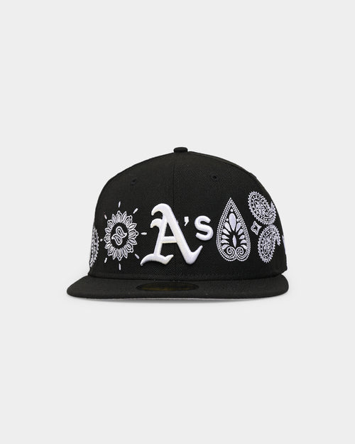 New Era Oakland Athletics Paisley 59FIFTY Fitted Black