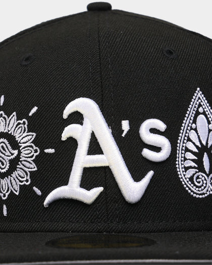 New Era Oakland Athletics Paisley 59FIFTY Fitted Black