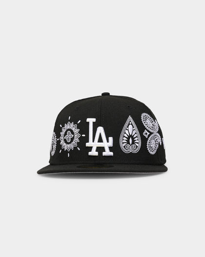 New Era Los Angeles Dodgers Paisley 59FIFTY Fitted Black
