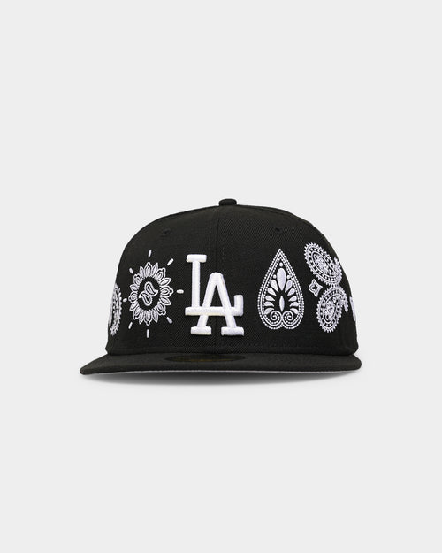 New Era Los Angeles Dodgers Paisley 59FIFTY Fitted Black