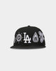 New Era Los Angeles Dodgers Paisley 59FIFTY Fitted Black
