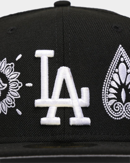 New Era Los Angeles Dodgers Paisley 59FIFTY Fitted Black
