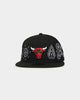 New Era Chicago Bulls Paisley 59FIFTY Fitted Black