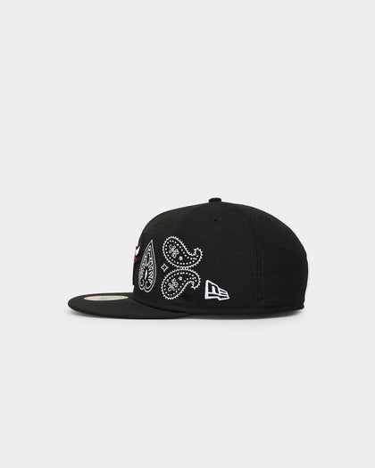 New Era Chicago Bulls Paisley 59FIFTY Fitted Black