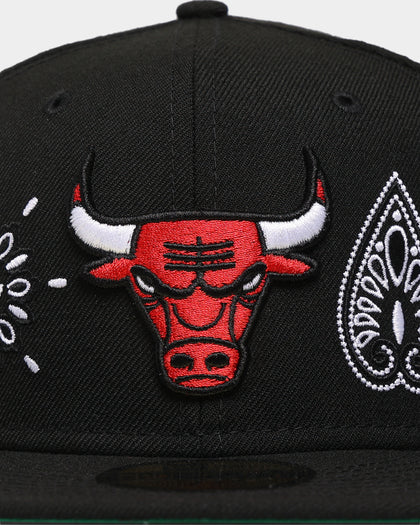 New Era Chicago Bulls Paisley 59FIFTY Fitted Black