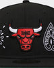New Era Chicago Bulls Paisley 59FIFTY Fitted Black