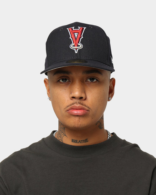 New Era Los Angeles Angels Upside Down 59FIFTY Fitted Navy/Red