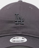 New Era Women's Los Angeles Dodgers 'Storm Cloud' Tonal Grey 9TWENTY Strapback Charcoal