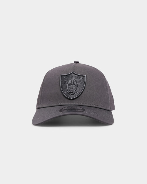 New Era Las Vegas Raiders 'Storm Cloud' Tonal Grey 9FORTY Snapback Charcoal