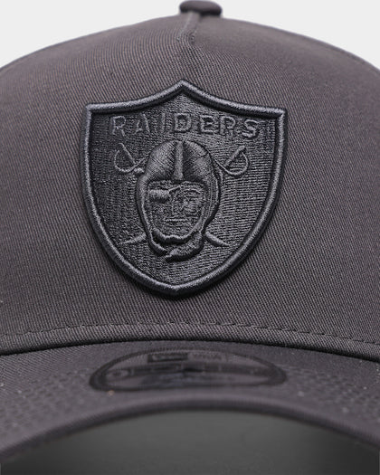 New Era Las Vegas Raiders 'Storm Cloud' Tonal Grey 9FORTY Snapback Charcoal