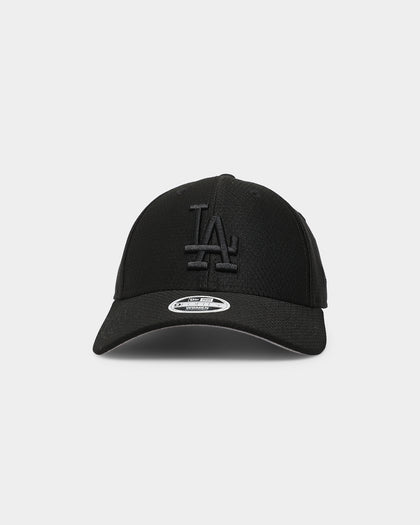 New Era Women's Los Angeles Dodgers 9FORTY Strapback Black on Black