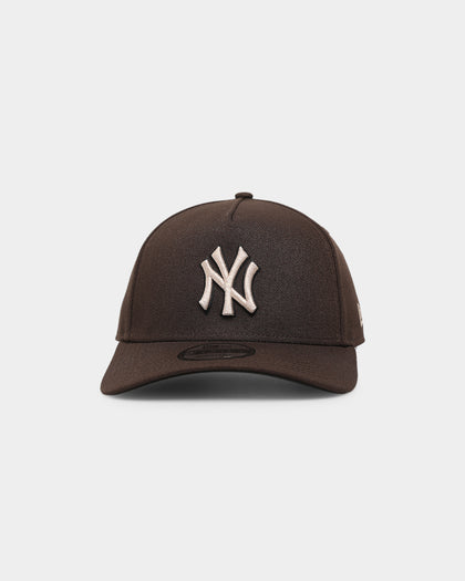 New Era New York Yankees Brown 9FORTY A-Frame Snapback Brown