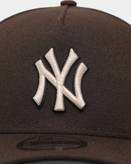 New Era New York Yankees Brown 9FORTY A-Frame Snapback Brown