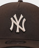 New Era New York Yankees Brown 9FORTY A-Frame Snapback Brown