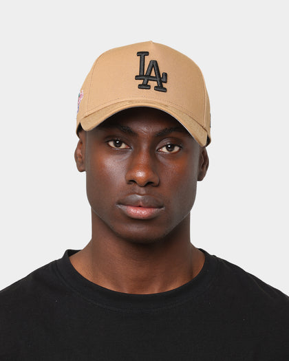 New Era Los Angeles Dodgers World Series Wheat 9FORTY A-Frame Snapback Medium Beige