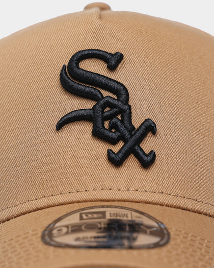 New Era Chicago White Sox World Series Wheat 9FORTY A-Frame Snapback Medium Beige