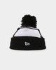 New Era Kid's Las Vegas Raiders Initial Medium Knit Pom Beanie Black