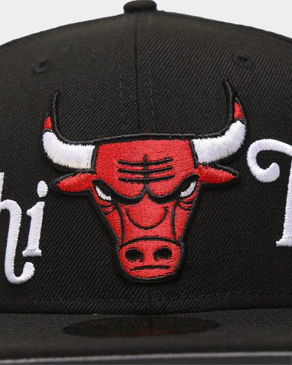New Era Chicago Bulls "City Nickname" 59FIFTY Fitted Black