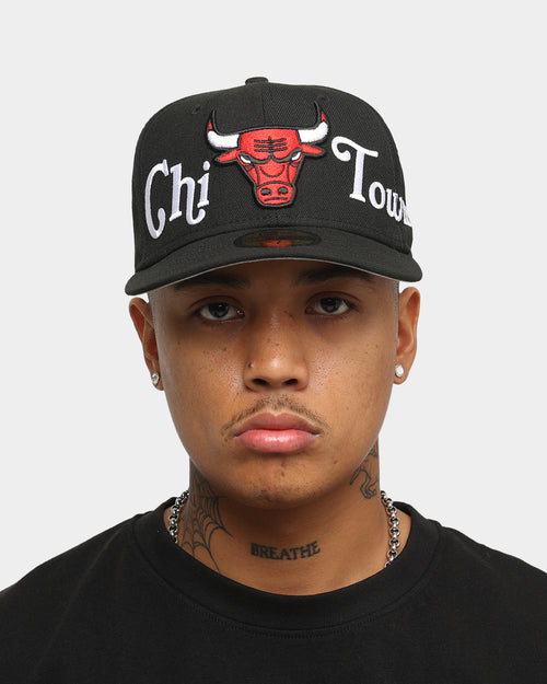 New Era Chicago Bulls "City Nickname" 59FIFTY Fitted Black