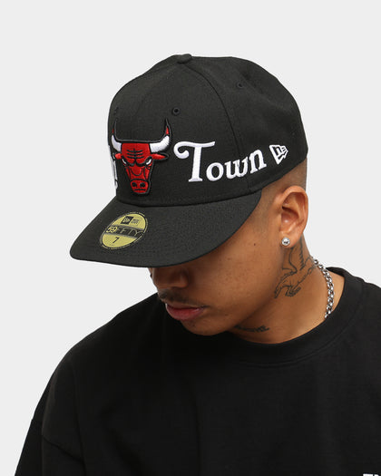 New Era Chicago Bulls "City Nickname" 59FIFTY Fitted Black