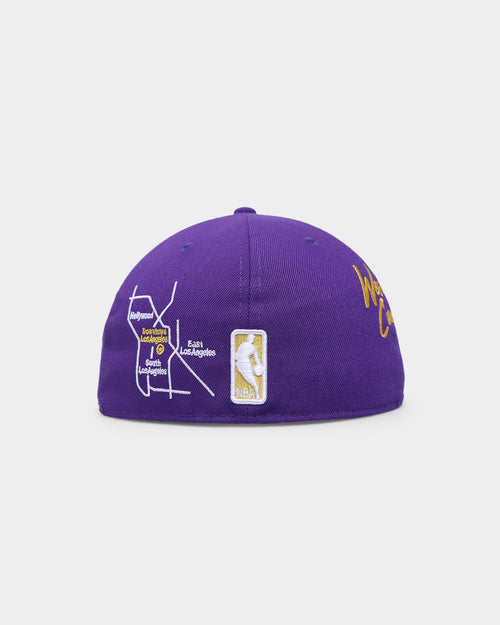 New Era Los Angeles Lakers "City Transit" 59FIFTY Fitted Purple