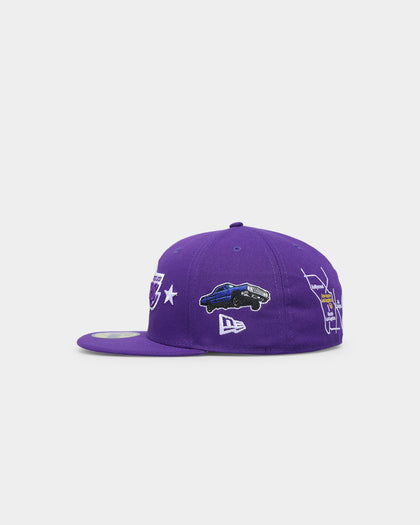 New Era Los Angeles Lakers "City Transit" 59FIFTY Fitted Purple