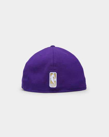 New Era Los Angeles Lakers "Upside Down" 59FIFTY Fitted Purple
