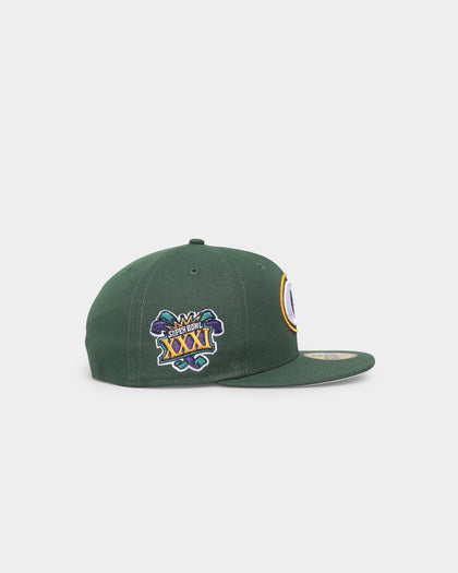 New Era Green Bay Packers 'Patch Up' 59FIFTY Fitted Original Team Colours