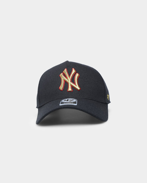 47 Brand New York Yankees Replica MVP DT Snapback Black/Gold/Red