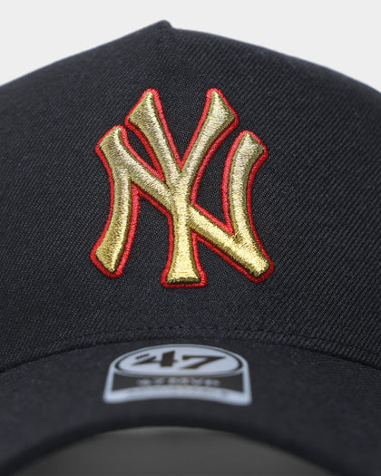 47 Brand New York Yankees Replica MVP DT Snapback Black/Gold/Red
