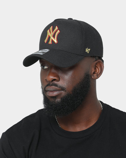 47 Brand New York Yankees Replica MVP DT Snapback Black/Gold/Red
