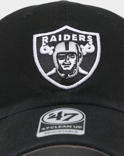 47 Brand Las Vegas Raiders 47 Clean Up Strapback Black