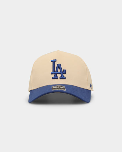 47 Brand Los Angeles Dodgers 'Off White/Team Logo' MVP DT Snapback Natural