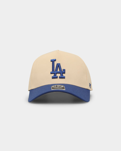 47 Brand Los Angeles Dodgers 'Off White/Team Logo' MVP DT Snapback Natural