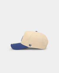 47 Brand Los Angeles Dodgers 'Off White/Team Logo' MVP DT Snapback Natural