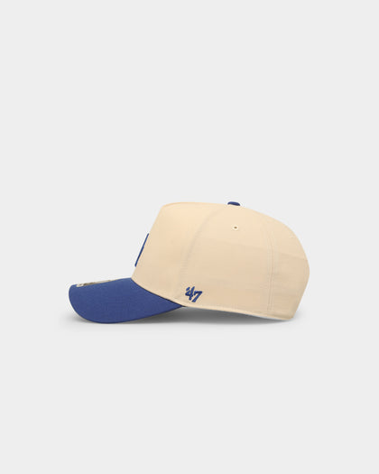 47 Brand Los Angeles Dodgers 'Off White/Team Logo' MVP DT Snapback Natural