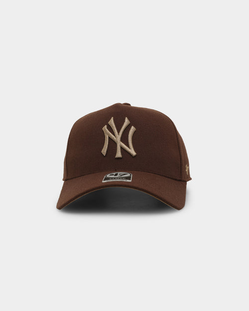 47 Brand New York Yankees Replica 47 MVP DT Snapback Brown/Khaki