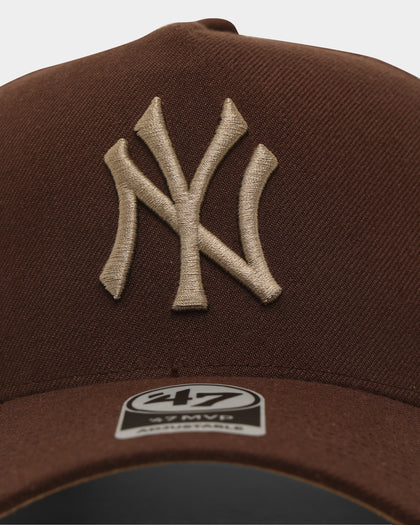 47 Brand New York Yankees Replica 47 MVP DT Snapback Brown/Khaki