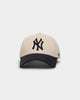 47 Brand New York Yankees 'Off White/Team Logo' MVP DT Snapback Natural