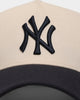 47 Brand New York Yankees 'Off White/Team Logo' MVP DT Snapback Natural