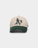 47 Brand Oakland Athletics 'Off White/Team Logo' Replica MVP DT Snapback Natural