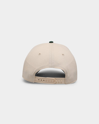 47 Brand Oakland Athletics 'Off White/Team Logo' Replica MVP DT Snapback Natural